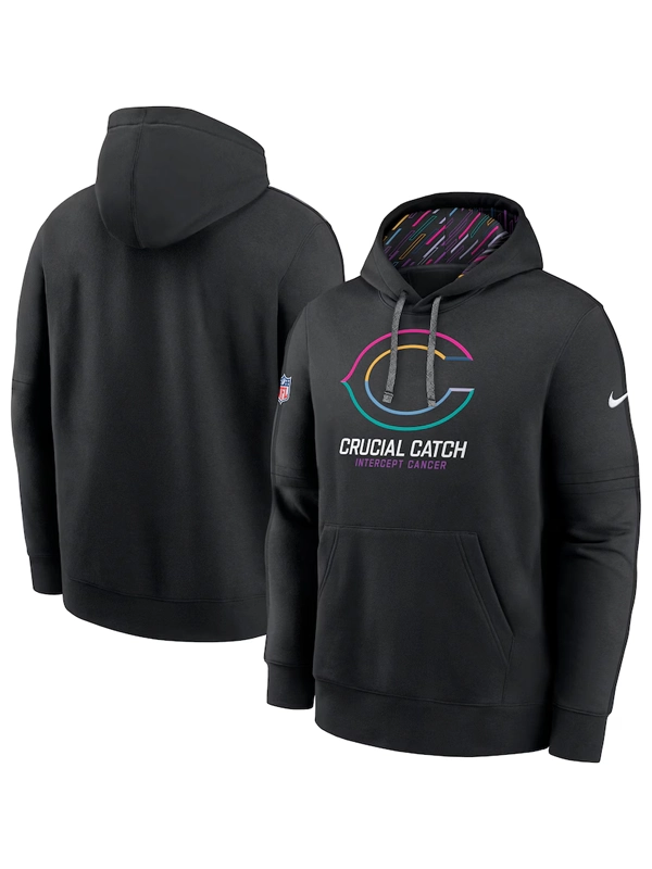 Chicago Bears Crucial Catch Club Hoodie