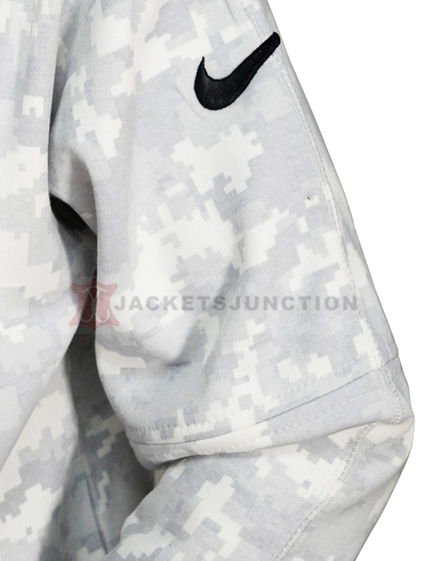 Chicago Bears Salute to Service Arctic Camo Hoodie 2024