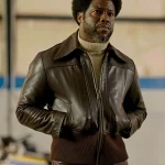 Fight Night The Million Dollar Heist Kevin Hart Brown Leather Jacket