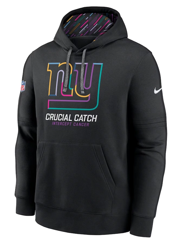 Crucial Catch Giants Black Hoodie