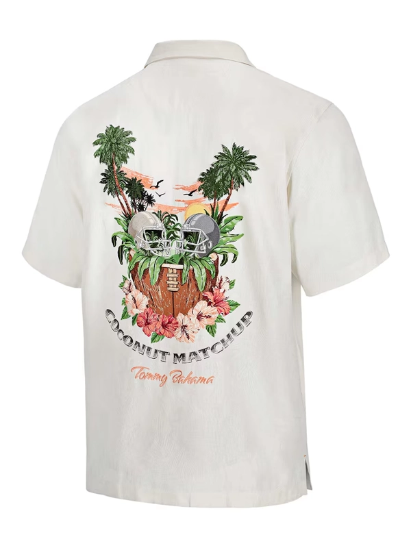 Dallas Cowboys Tommy Bahama White Coconut Matchup Shirt