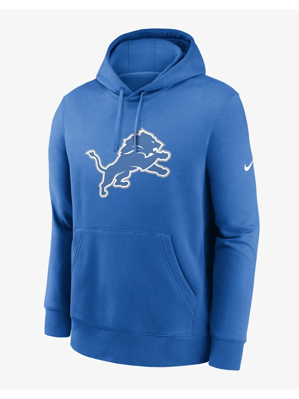 Detroit Lions Club Logo Pullover Hoodie