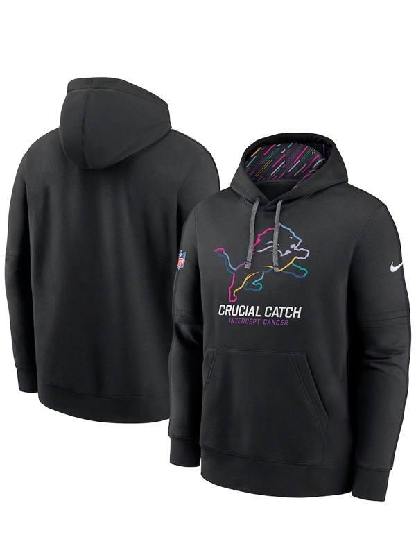 Detroit Lions Crucial Catch Club Hoodie