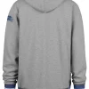 Detroit Lions Grey Pullover Hoodie