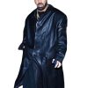 Drake Vaffanculo Black Leather Coat