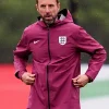 England Euro 2024 Maroon Jacket