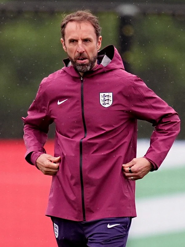 England Euro 2024 Maroon Jacket