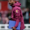 England Euro 2024 Maroon Jacket