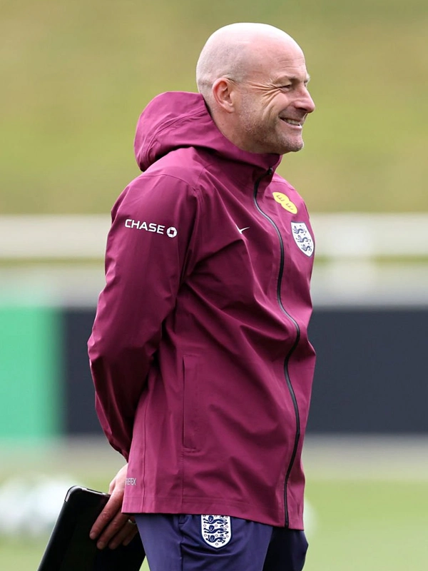 England Euro 2024 Maroon Training Jacket