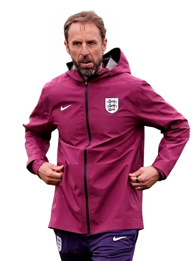 Euro 2024 England Maroon Jacket