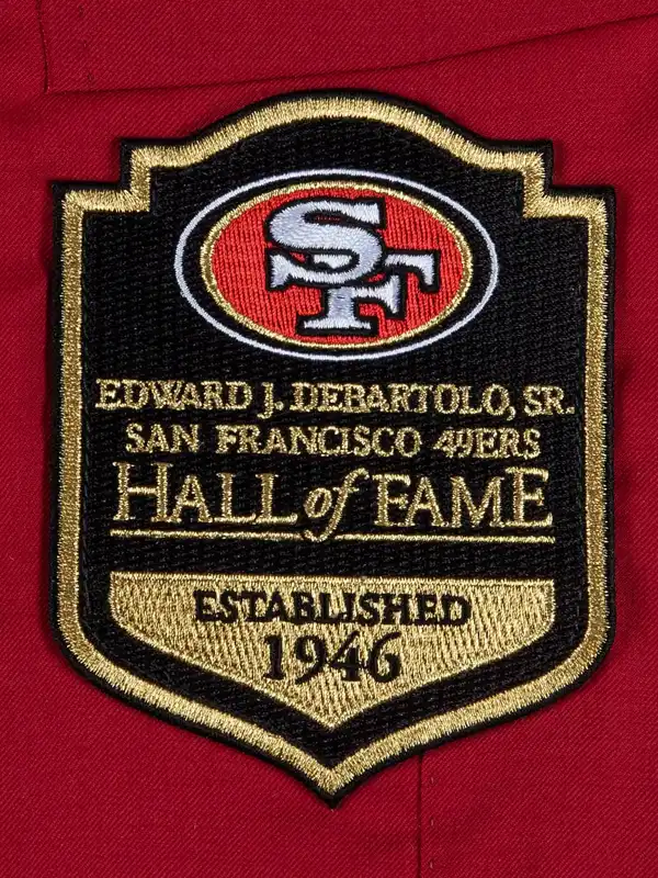 Frank Gore 49ers Hall of Fame Red Induction Jacket