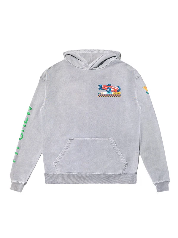 Full Service Pit Crew Hoodie Grey