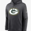 Green Bay Packers Club Logo Pullover Hoodie