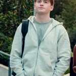 Heartstopper S03 Kit Connor Grey Hoodie