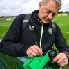 Heimir Hallgrímsson Castore Ireland Football Black Jacket