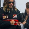 Jared Leto f1 jacket ferrari