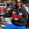 Jared Leto formula 1 jacket vintage