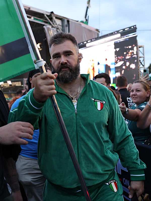 Jason Kelce Green Italia Tracksuit