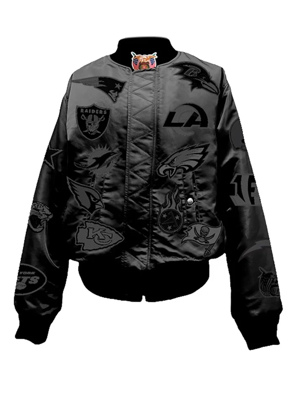 Jeff Hamilton NFL Bomber Jacket