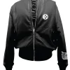 Jeff Hamilton Steelers Bomber Jacket