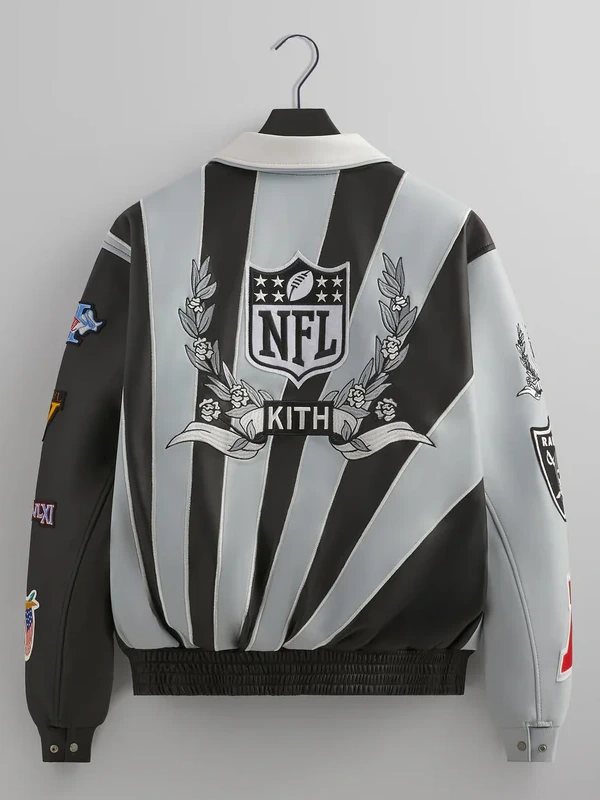 Jeff Hamilton x Kith Raiders Leather Varsity Jacket