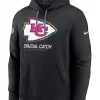 Kansas City Chiefs Crucial Catch Club Black Pullover Hoodie