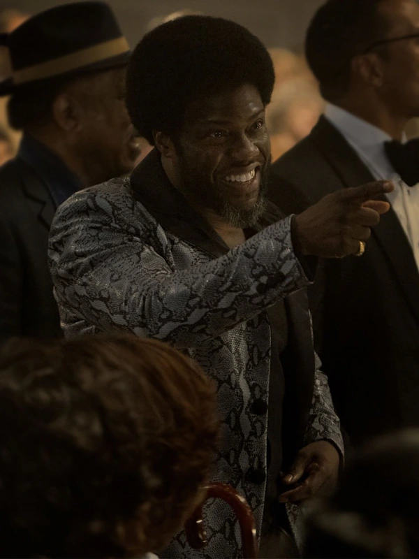 Kevin Hart Fight Night The Million Dollar Heist Snakeskin Leather Blazer