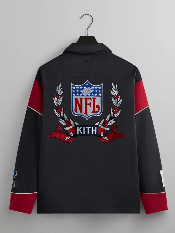 Kith & '47 New York Giants Kieran Coaches Jacket Black