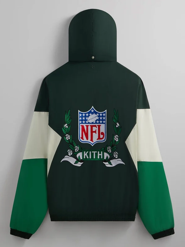 Kith Philadelphia Eagles Quarter-Zip Anorak Jacket