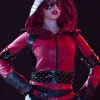 Kylie Cantrall Descendants The Rise Of Red Hooded Leather Jacket