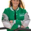 Kylie Kelce 90s Eagles Letterman Jacket