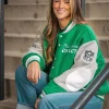 Kylie Kelce Eagles Letterman Jacket