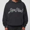 LFDY Script Hoodie Black