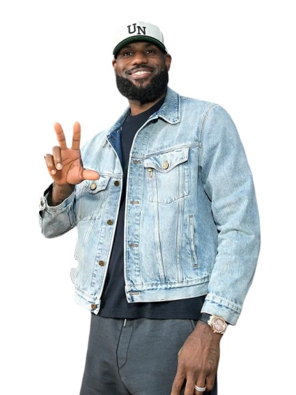 LeBron James Denim Jacket