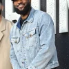 LeBron James Starting 5 Premiere Blue Denim Jacket