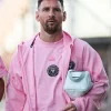 Lionel Messi Inter Miami CF Gameday Anthem Pink Jacket