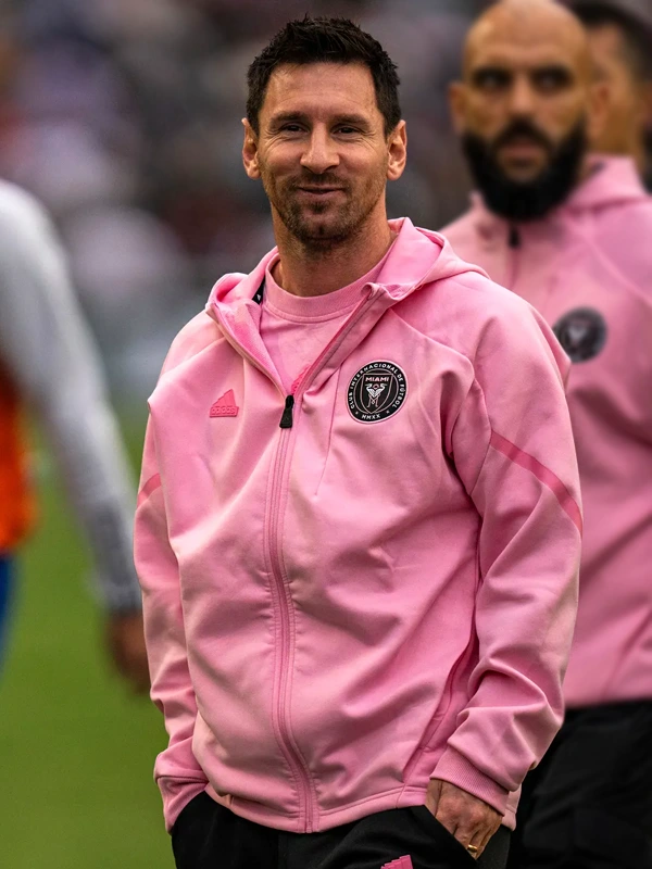 Lionel Messi Inter Miami CF Pink Jacket