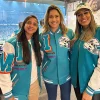 Miami Dolphins Mashup Varsity Jacket Fernanda Gentil