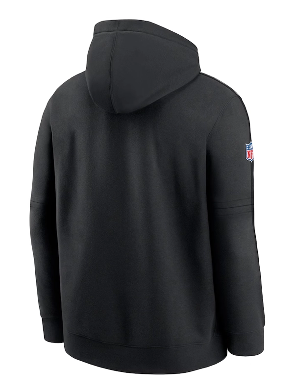 Nike Black Dallas Cowboys 2024 NFL Crucial Catch Club Pullover Hoodie