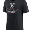 Nike Black Las Vegas Raiders 2024 NFL Crucial Catch T-Shirt