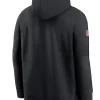 Nike Black Philadelphia Eagles 2024 NFL Crucial Catch Club Pullover Hoodie