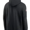 Nike Black San Francisco 49ers 2024 NFL Crucial Catch Club Pullover Hoodie