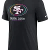 Nike Black San Francisco 49ers 2024 NFL Crucial Catch T-Shirt