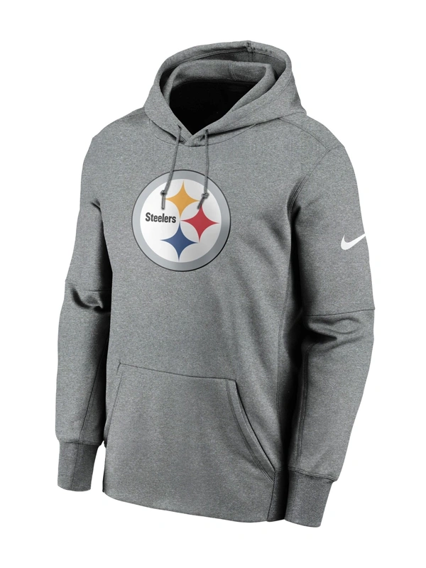 Pittsburgh Steelers Grey Hoodie Jackets Junction