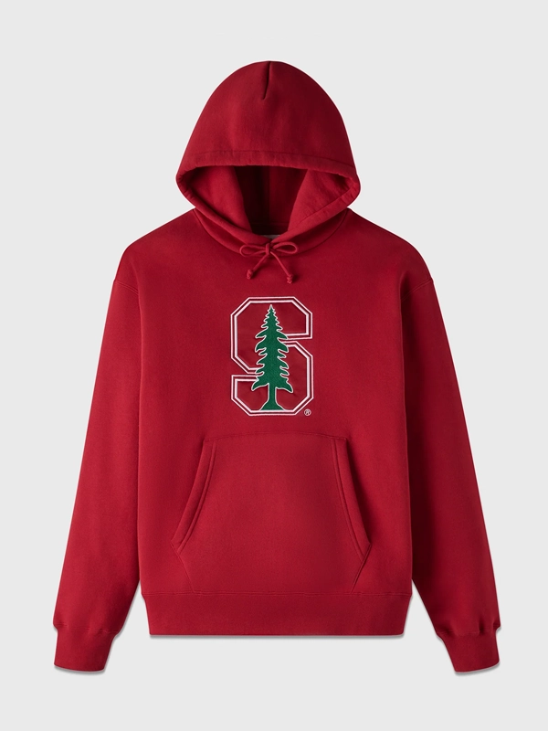 OVO Campus Fleece Hoodie Stanford Red