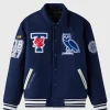 OVO Campus Varsity Jacket UOFT Navy