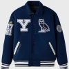 OVO Campus Varsity Jacket Yale Blue