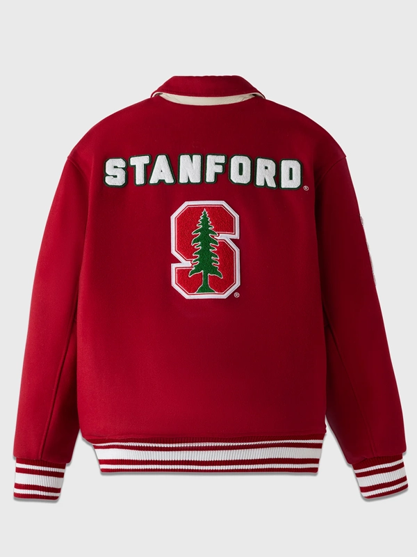 OVO Stanford Red Varsity Jacket