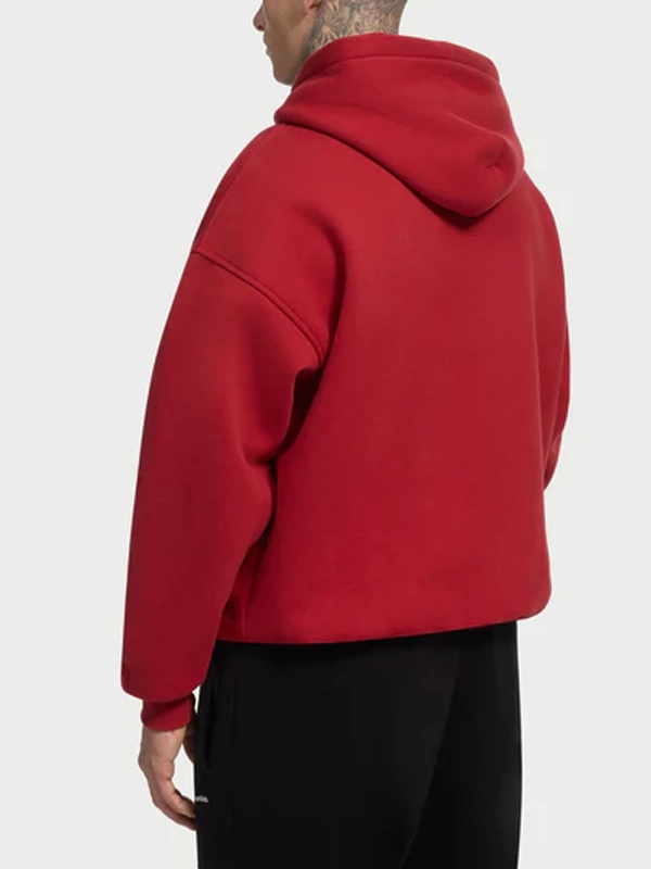 Oace Collage Hoodie Red