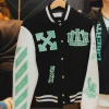 Off White WNBA New york Liberty Varsity Jacket